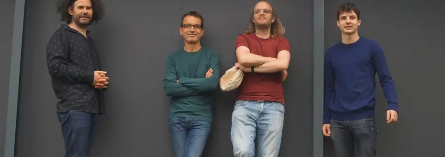 Ensemble Kl-EX: Wolfgang Delnui, Christian Klinkenberg, Paul and Gregor Pankert