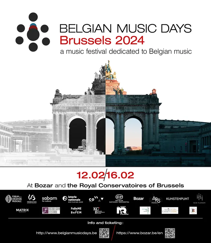 Belgian Music Days Brussels 2024 poster